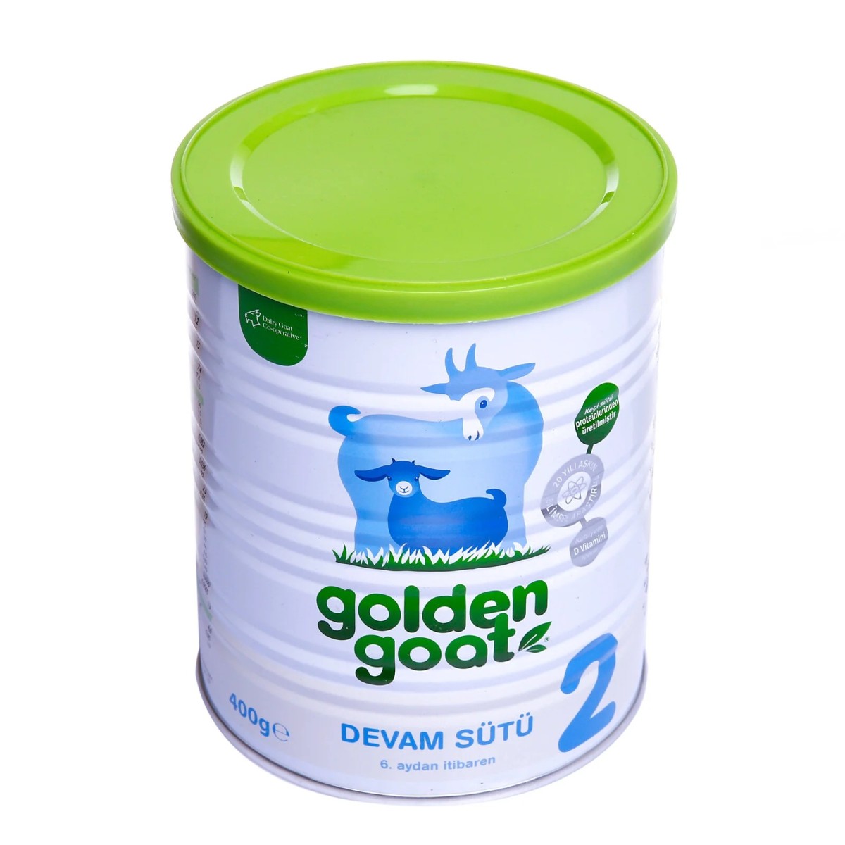 Golden Goat 2 Keçi Sütlü Devam Sütü 400 gr 6-12 Ay